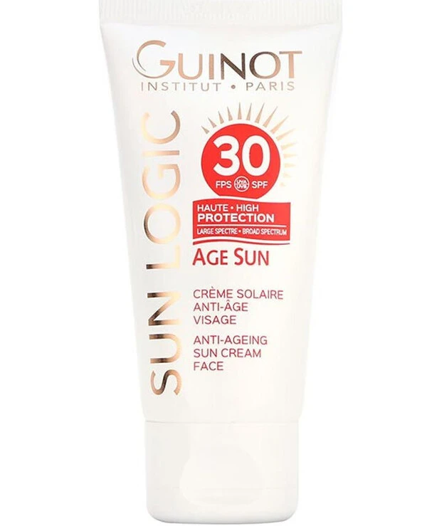Guinot - Антивозрастной крем от солнца для лица SPF30 Age Sun Anti-Ageing Sun Cream Face SPF30 50 мл