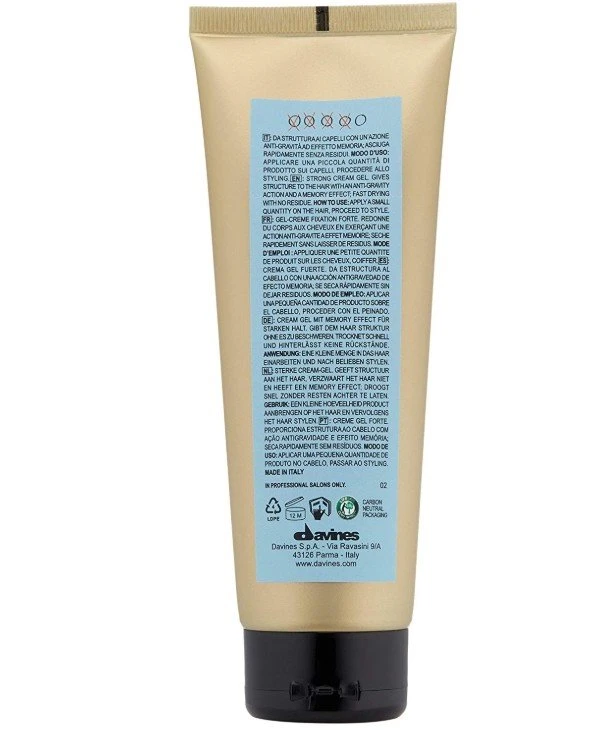 Davines Крем-гель для стойких глянцевых образов | Strong Hold Cream Gel фото, цена, купить
