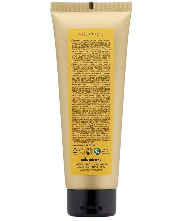 Davines Smoothing Moisturizing Fluid for Smooth Controlled Styling | Smoothing Moisturizing Fluid for Smooth Controlled Styling2