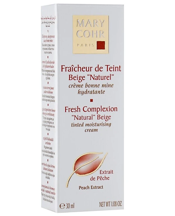 Mary Cohr - Крем увлажняющий тон Натуральный беж Fraîcheur de Teint Beige Naturel 30 мл back