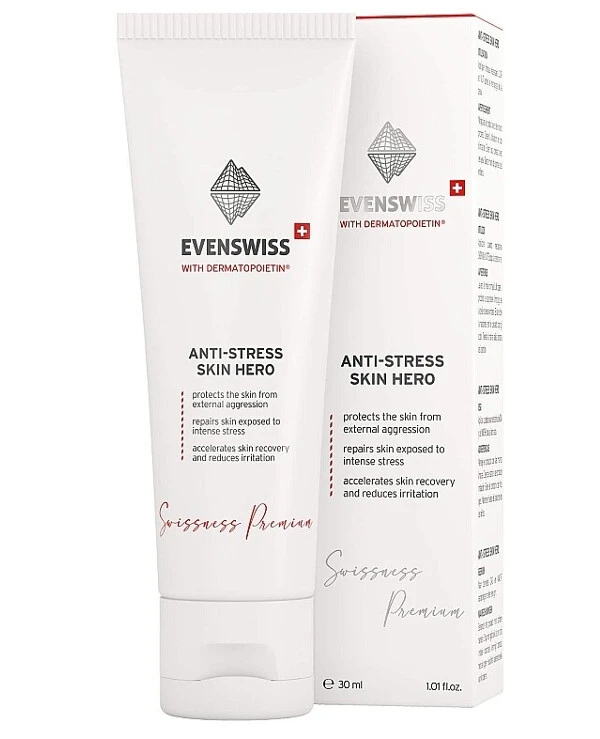 Evenswiss Анти-стресс крем для всех типов кожи | Anti Stress Skin Hero фото, цена, купить