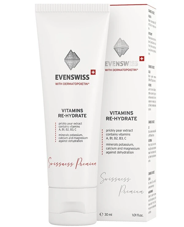 Evenswiss - Увлажняющий крем с экстрактом опунциии и витаминами Vitamins re-hydrate 30 мл