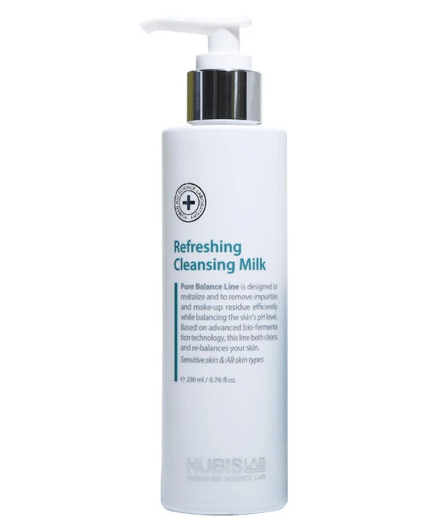 Hubislab - Освежющее молочко для снятия макияжа Refreshing Cleansing Milk 200 мл