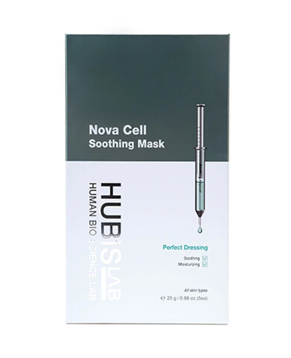 Hubislab - Смягчающая маска e+ Epiderma Nova Cell Soothing Mask 5 шт х 25 г