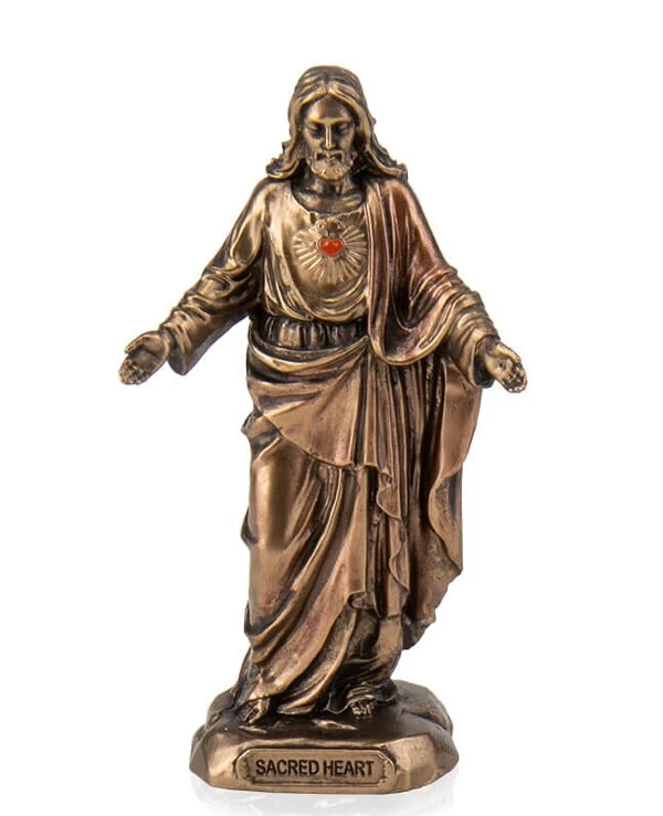 Veronese - Статуэтка Любовь Иисуса (8 см) 77723AP  Бронзовый