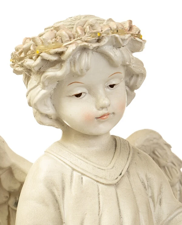 Statuettes Ангел со свечой в руках (15.5*13*23.5 см) | Ангел со свечой в руках_4