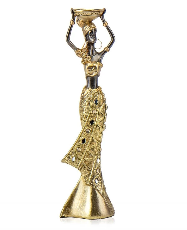 Statuettes - Статуэтка Египтянка (29 см)  Золото