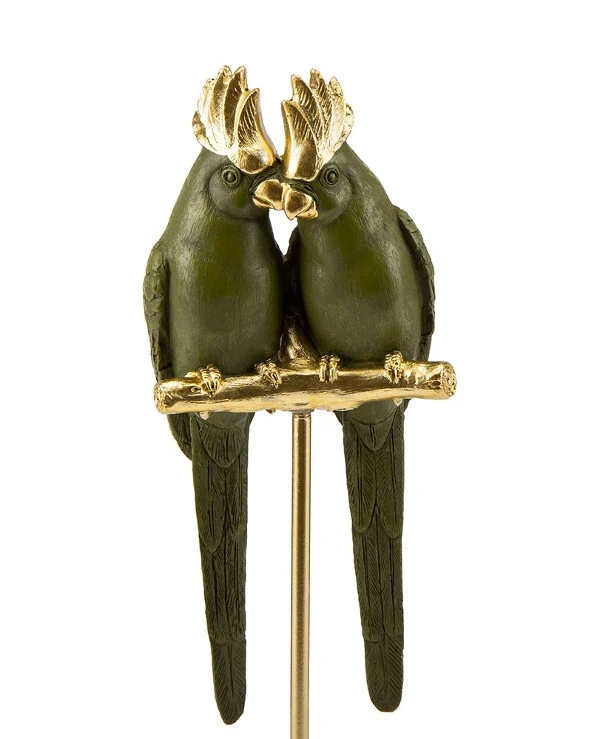 Statuettes Статуэтка Влюбленные попугаи (31 см) | Статуэтка Влюбленные попугаи (31 см) _2