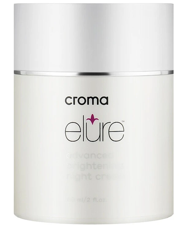 Croma - Ночной крем для лица Elure Advanced Brightening Night Cream 60 мл