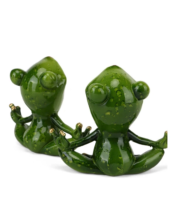 Statuettes Статуэтка Медитирующие лягушки (10 см) | Медитирующие лягушки_3