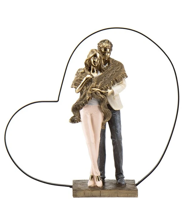 Statuettes - Статуэтка Большая любовь (27 см)  Золото