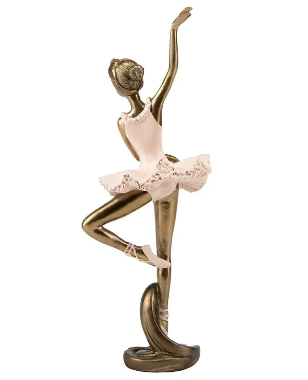 Statuettes - Статуэтка Аттитюд балерины (32 см)  Золото back