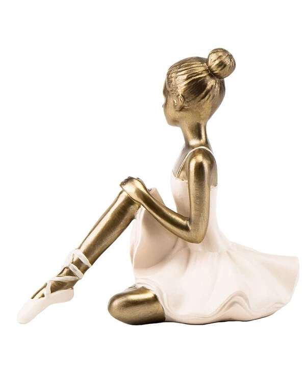 Statuettes - Фигурка Юная балерина (17.5 см)  Бронзовый back