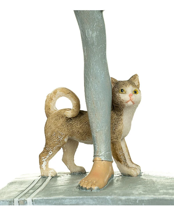Statuettes - Фигурка Йога Викшасана (13.5 см)  Серый back
