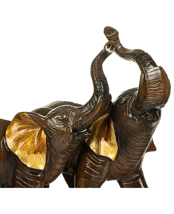 Statuettes Figurine Couple of elephants (19 cm) | Figurine Couple of elephants (19 cm)_2