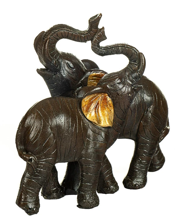 Statuettes - Фигурка Семья слонов (11 см)   back