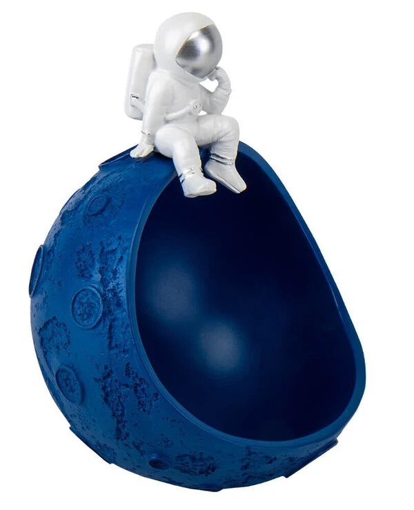 Statuettes - Конфетница Astronaut (26 см)  Синий