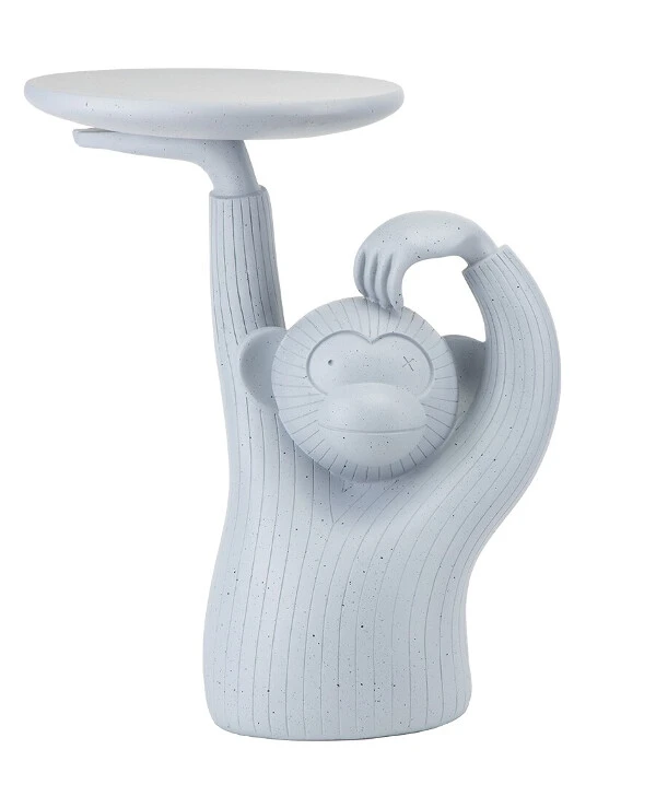 Statuettes - Кофейный столик Monkey (54 см)  Серый