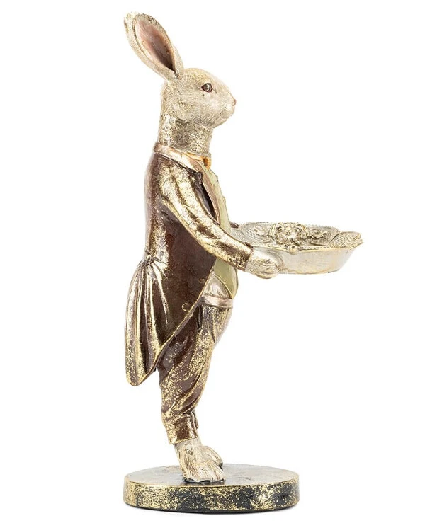 Statuettes - Статуэтка Кролик из Зазеркалья (30 см)  Разноцветный