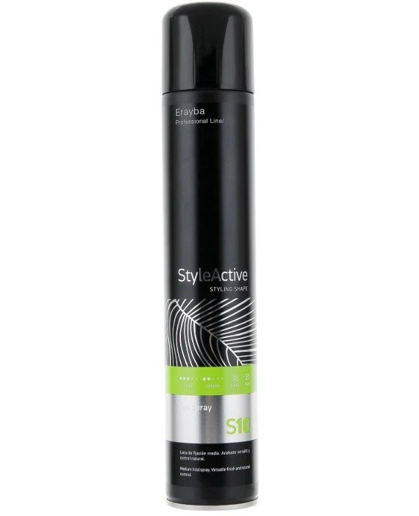 Erayba - Лак для волос средней фиксации S10 Flex Spray 500 мл
