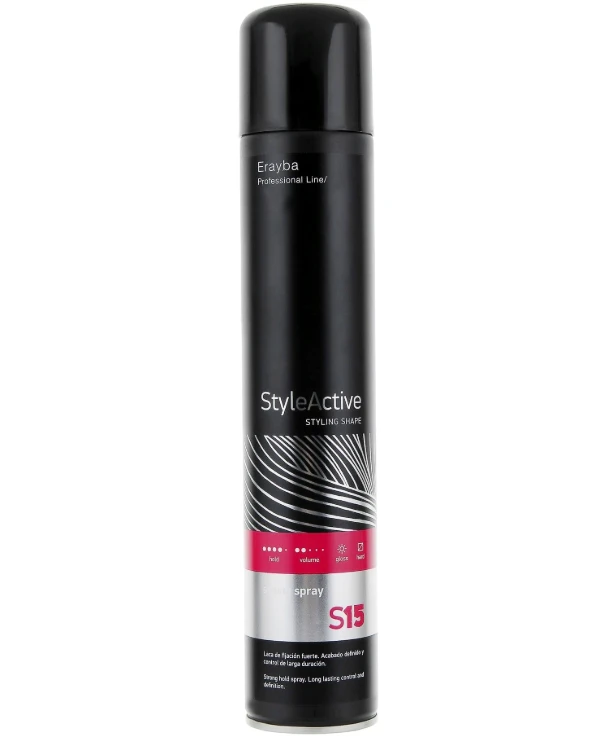 Erayba - Лак сильной фиксации S15 Strong Spray 500 мл
