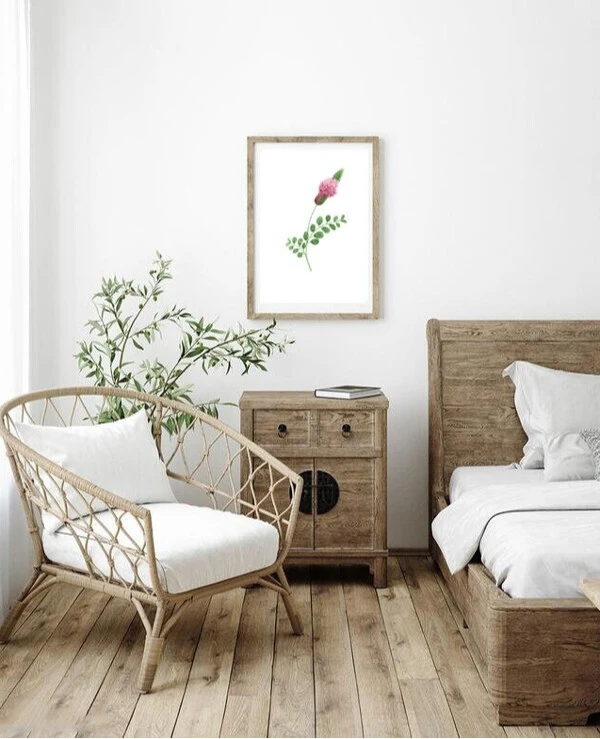 DigitalArtNadi Botanical watercolor Wild flower painting Printable Wall Art Instant field flower Printable flowers Digital files prints INSTANT DOWNLOAD | 4-Digital files prints field flowers