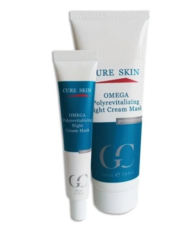 Cure Skin Нічна крем-маска Поліревіталізант | Omega Polyrevitalizing Night Cream Mask фото, цена, купить