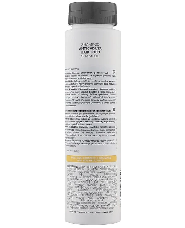 Gestil Шампунь при выпадении волос | Care Professional Hair Loss Shampoo 2.4 фото, цена, купить