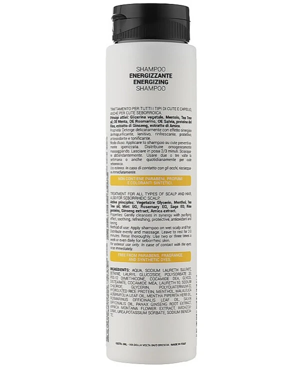 Gestil Обновляющий шампунь с синергетическим эффектом | Care Professional Energizing Shampoo 2.7 фото, цена, купить