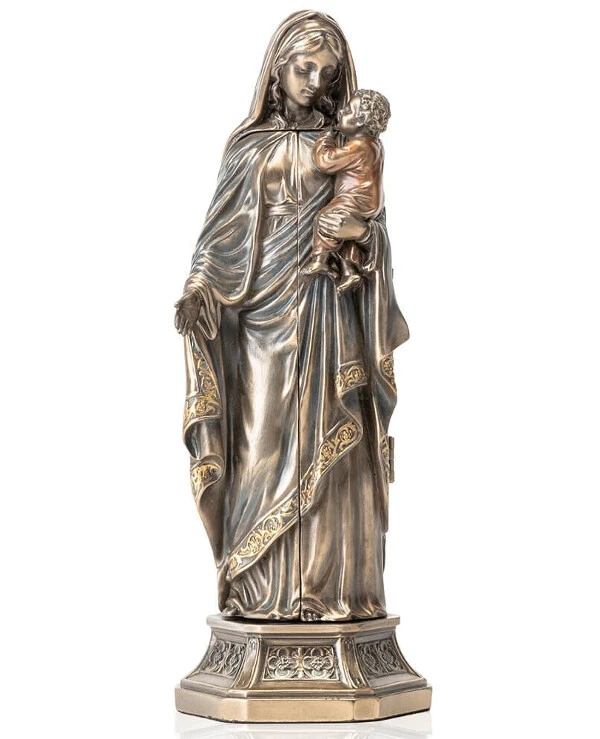 Veronese - Триптих Дева Мария с ребонком (27 см) 77750A4  Бронзовый