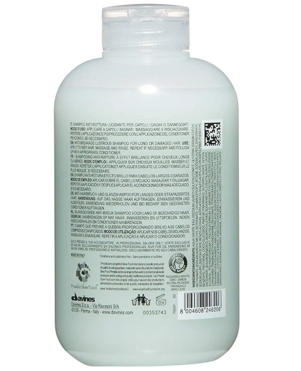 Davines Shampoo to prevent brittle hair | Shampoo to prevent brittle hair2