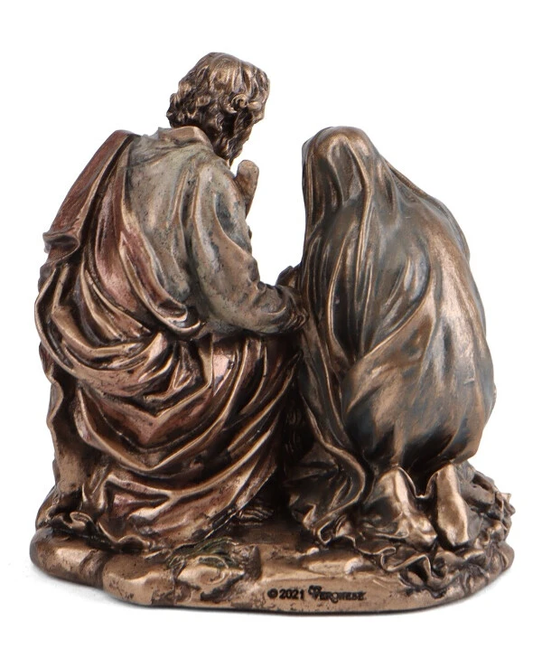 Veronese - Figurine of the Nativity of Christ (6.5 cm) 77851AP  Bronze back
