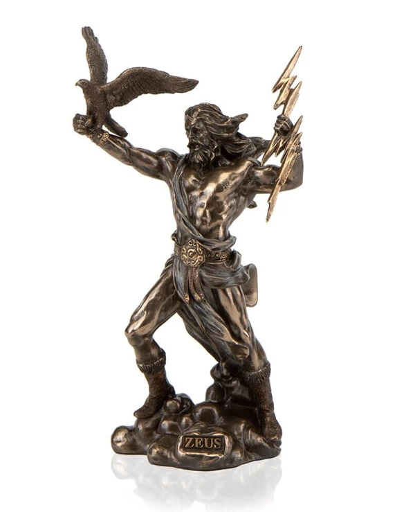 Veronese - Statuette of Zeus the Thunderer (22 cm) 77701A4  