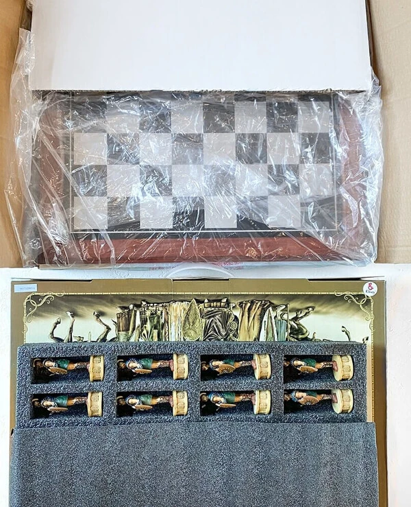 Veronese Chess Troy (48x48 cm) 73299YA | Chess Troy (48x48 cm)_8