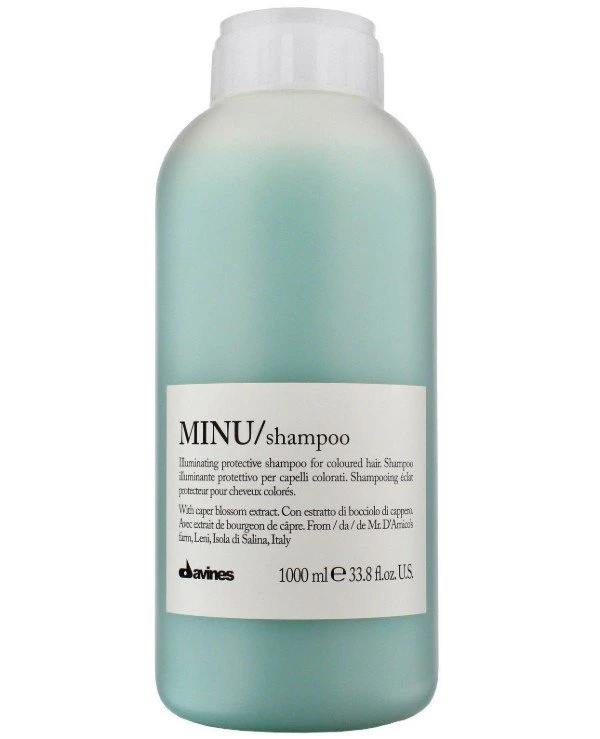 Davines - Защитный шампунь для сохранения косметического цвета волос Minu Shampoo 1000 мл