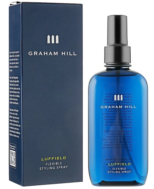 Graham Hill - Спрей для волос суперсильной фиксации Luffield Flexible Styling Spray 200 мл back