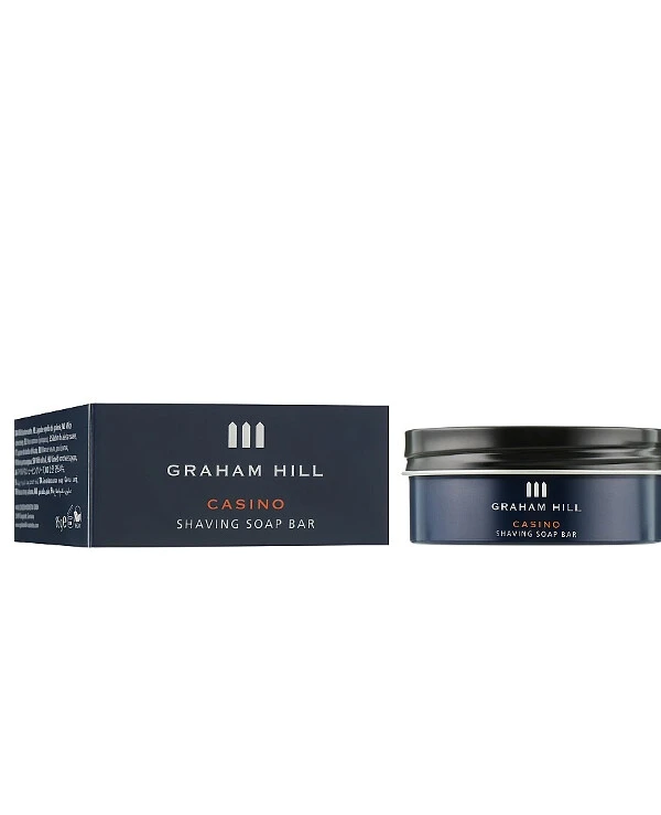 Graham Hill - Мыло для бритья Casino Shaving Soap Bar 85 мл back