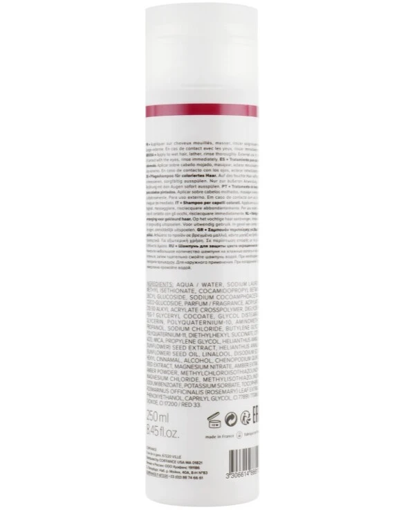 Coiffance Professionnel - Шампунь для захисту кольору фарбованого волосся Color Protect Shampoo 250 мл back