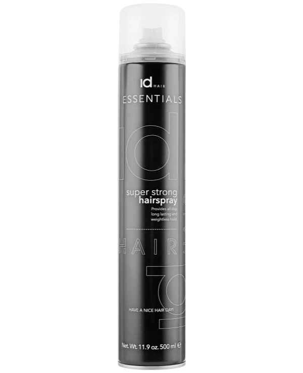 IdHair - Super strong hold varnish Essentials Super Strong Hair Spray 500ml