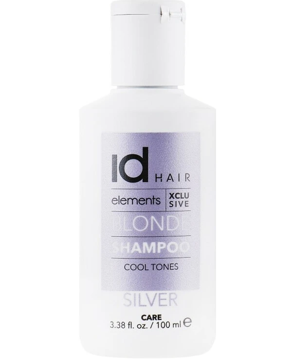 IdHair - Шампунь для осветлённых и блондированных волос Elements XCLS Blonde Silver Shampoo 100 мл
