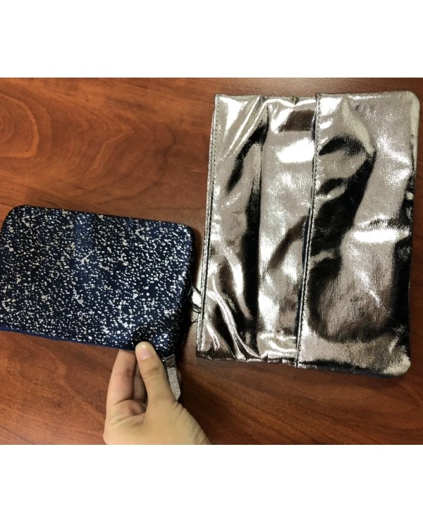 Sephora Косметичка Silver двойная | Cosmetic makeup bag фото, купить, цена 3
