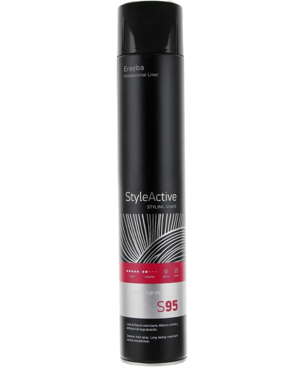 Erayba - Лак для волос сильной фиксации S95 Extreme Spray 750 мл