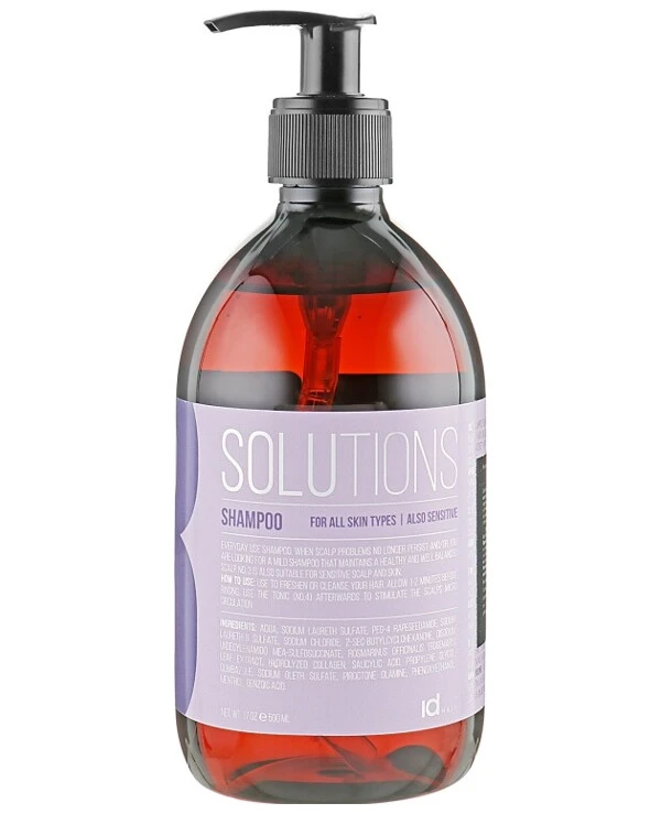 IdHair Шампунь № 3 для всех типов кожи головы | Solutions № 3 Shampoo for All Skin Types фото, цена, купить