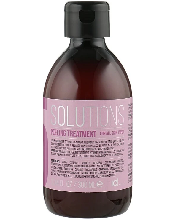 IdHair - Пилинг для всех типов кожи головы Solutions № 5 Peeling Treatment 300 мл