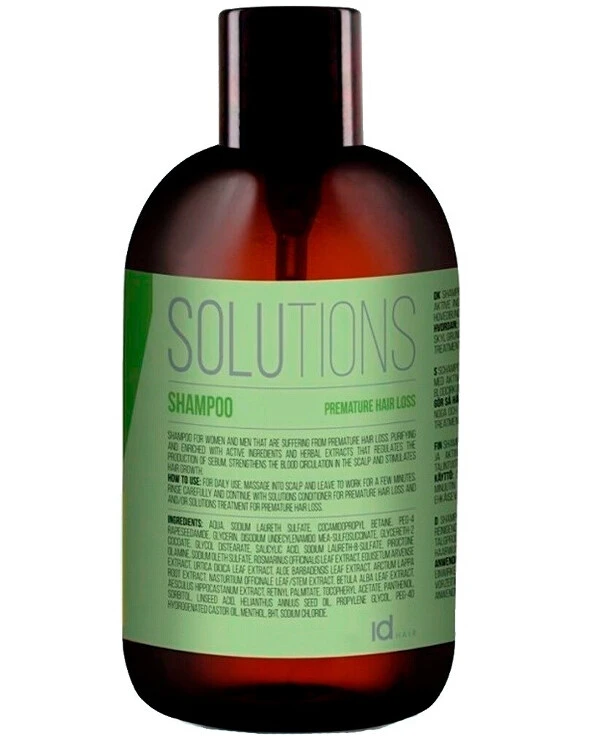 IdHair - Шампунь против выпадения волос Solutions № 7-1 Preventive Hair Loss Shampoo 300 мл