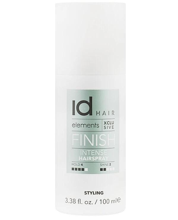 IdHair - Лак для волос сильной фиксации Elements Xclusive Finish Intense Hairspray 100 мл