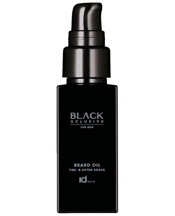 IdHair - Увлажняющее масло для бороды и ухода за кожей после бритья Black XCLS Beard Oil 30 мл