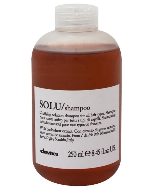 Davines - Активно освежающий шампунь для глубокого очищения волос Solu shampoo 250 мл