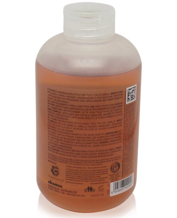 Davines Активно освежающий шампунь для глубокого очищения волос | Solu shampoo фото, цена, купить