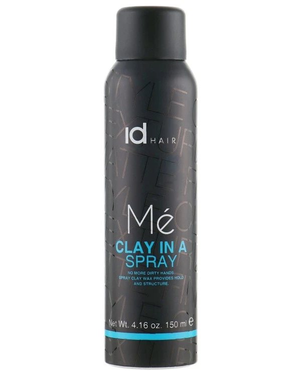 IdHair - Спрей, пластичный воск для укладки волос Mé Clay In a Spray 150 мл